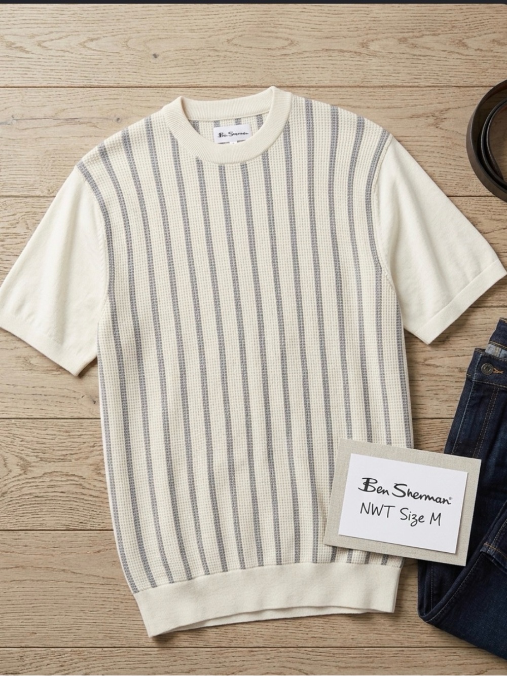 BEN SHERMAN MENSWEAR SWEATER NWT SIZE M